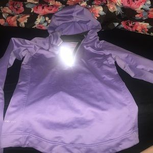 Nike Dri-fit quarter zip w/ hood!